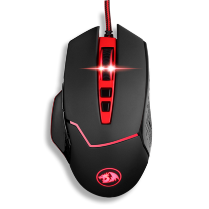Redragon M907 INSPIRIT Gaming Mouse, 14400 DPI (Black)