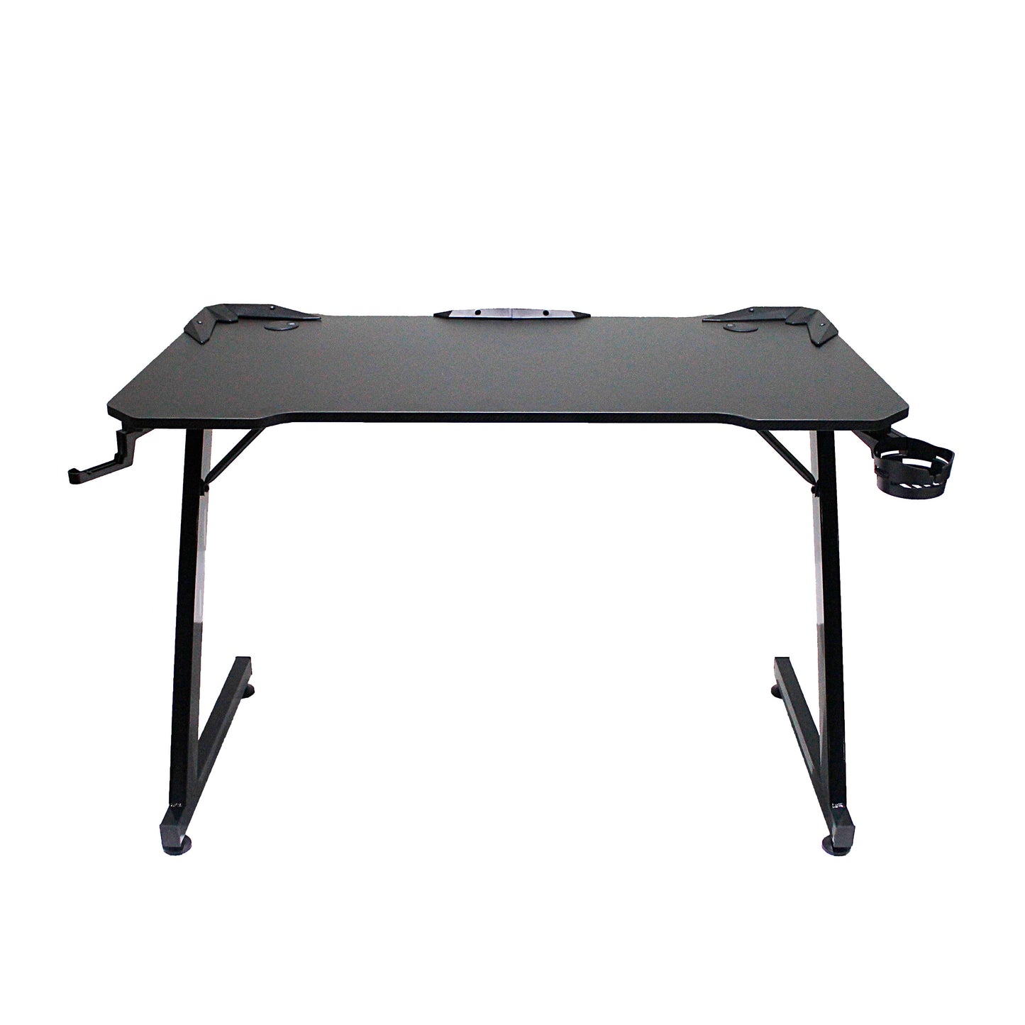 Xtrike Me Dk-02 Ergonomic Computer Desk With Headphone Hook And Cup Holder Z-shaped Legs Black