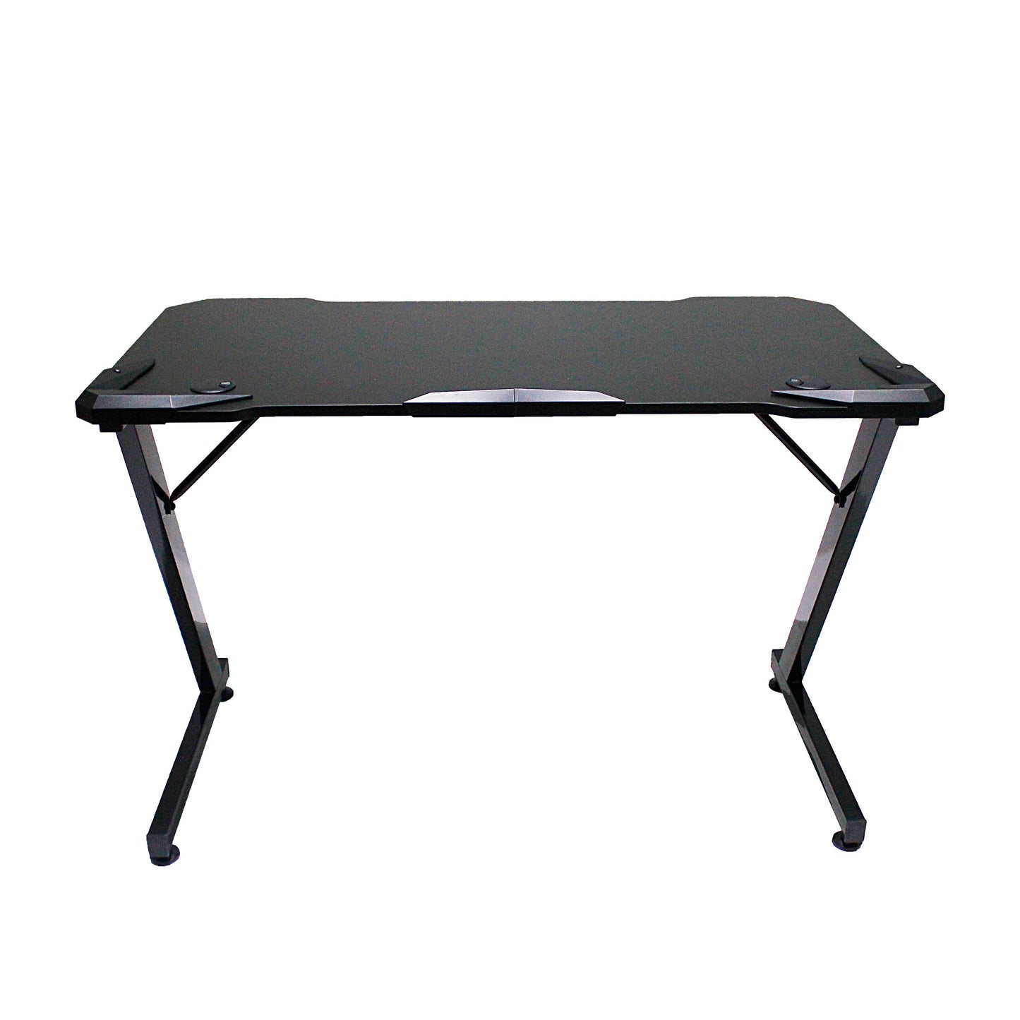 Xtrike Me Dk-02 Ergonomic Computer Desk With Headphone Hook And Cup Holder Z-shaped Legs Black