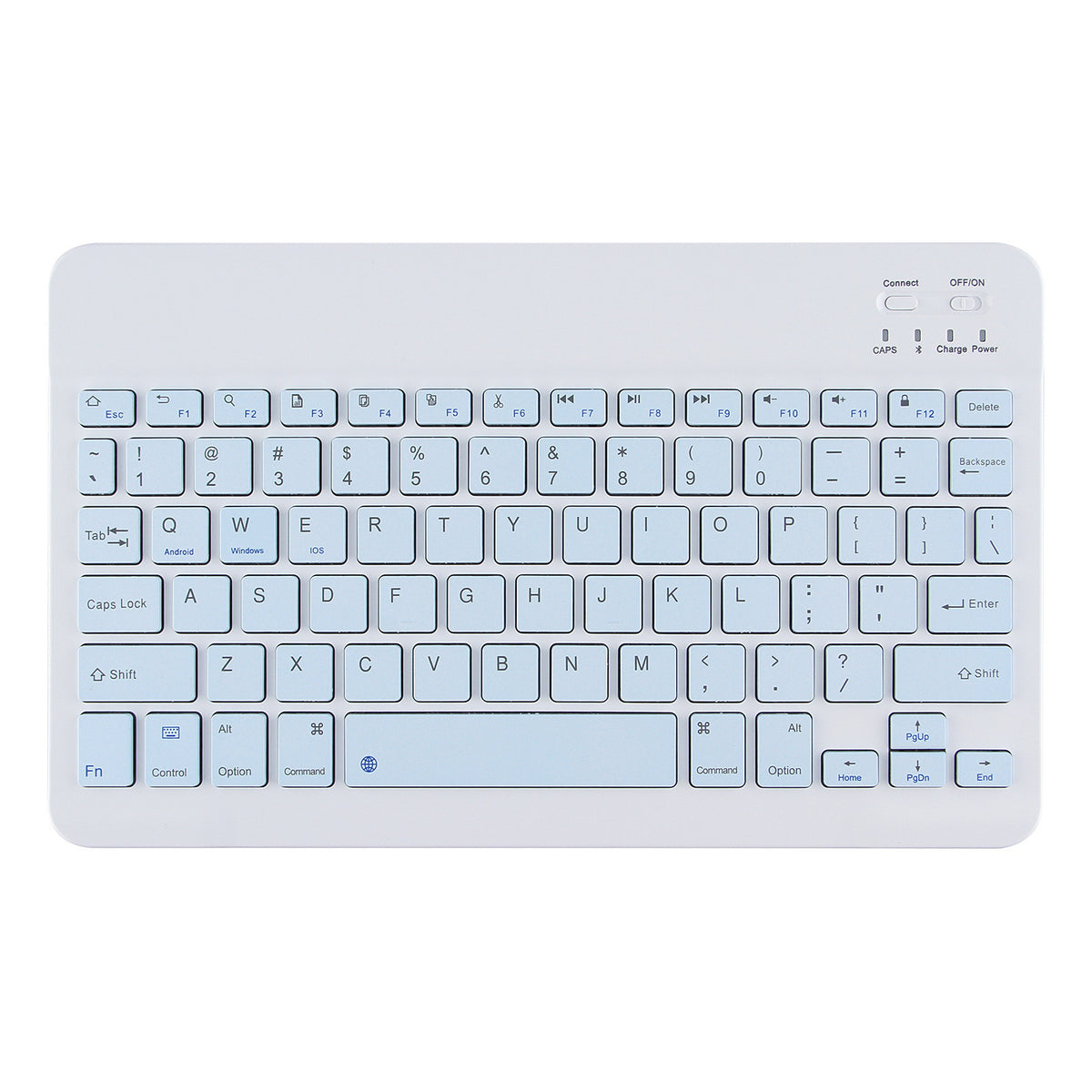 E-Yooso Z-99 Mechanical Keyboard - White Blue Purple