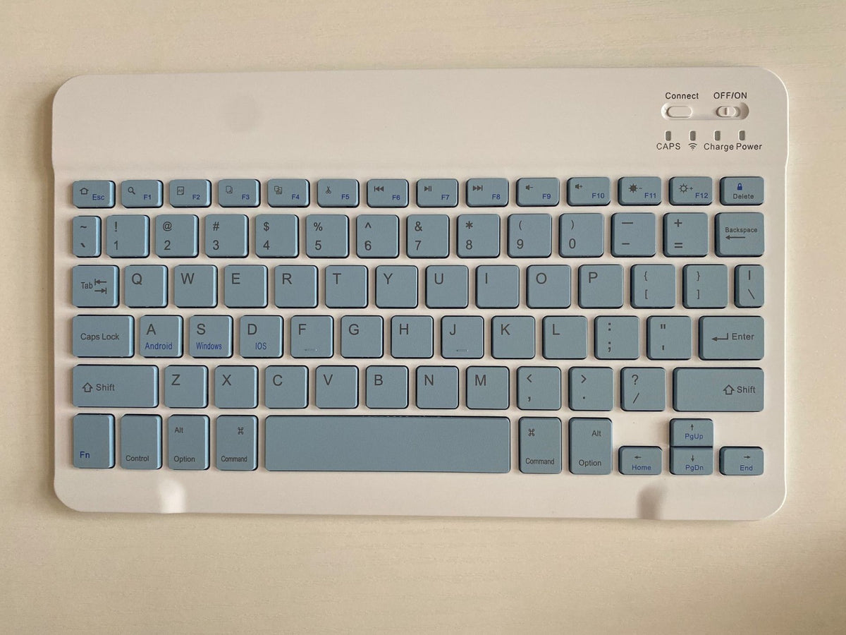 E-Yooso Z-99 Mechanical Keyboard - White Blue Purple