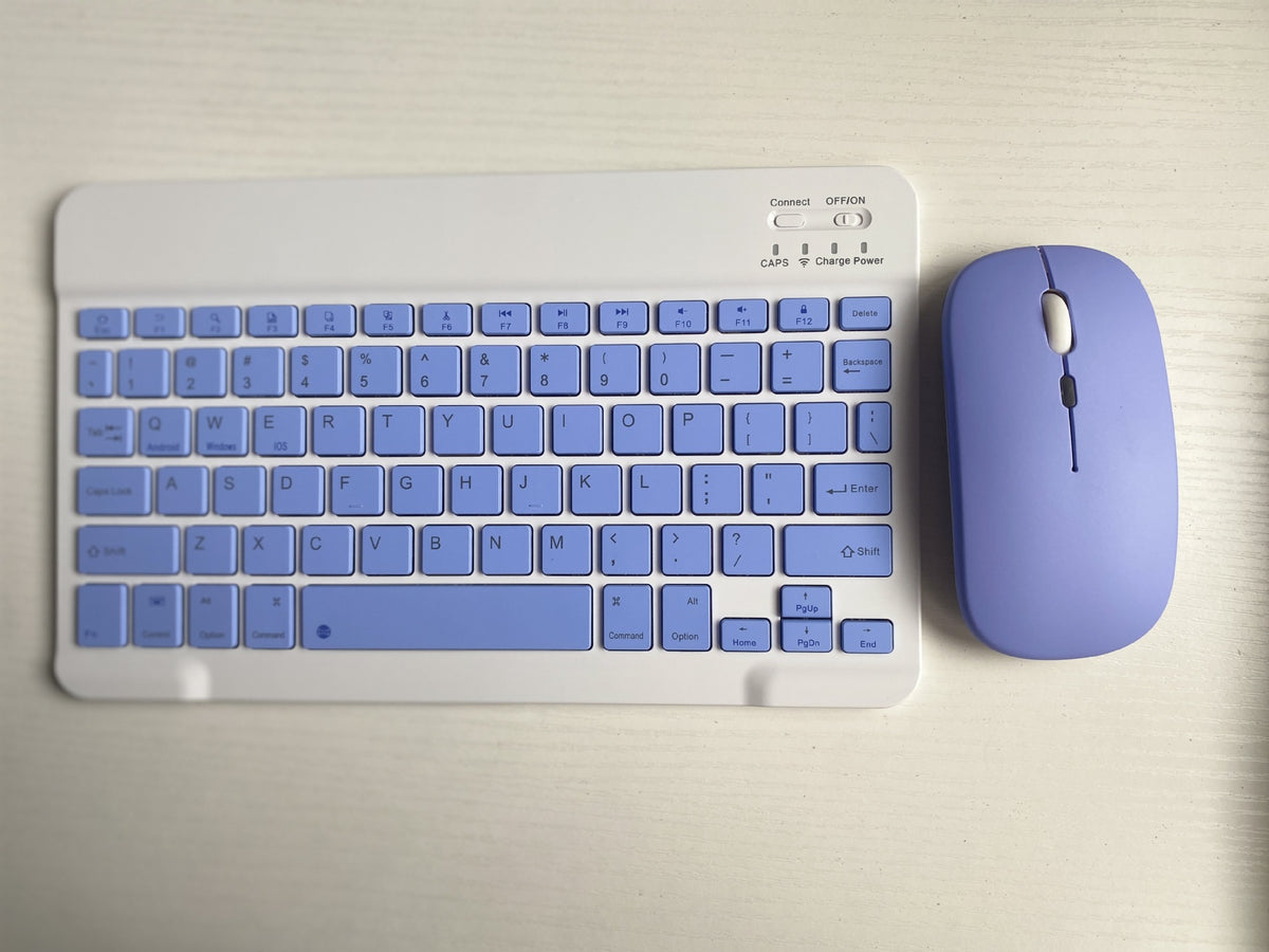 E-Yooso Z-99 Mechanical Keyboard - White Blue Purple