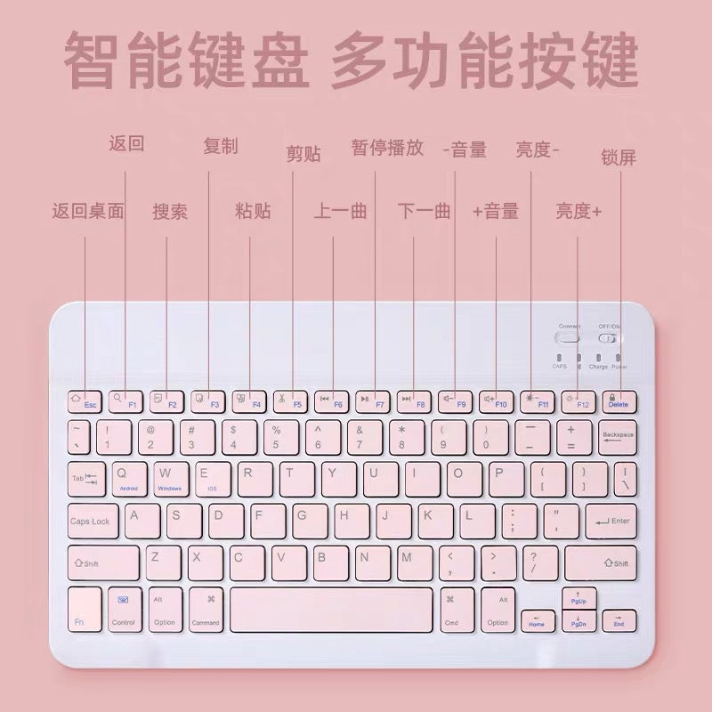 E-Yooso Z-99 Mechanical Keyboard - White Blue Purple