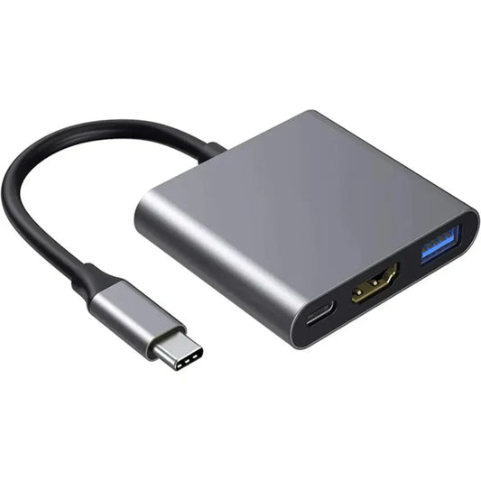 Optiview 3-in-1 Type C To HDMI + USB + PD