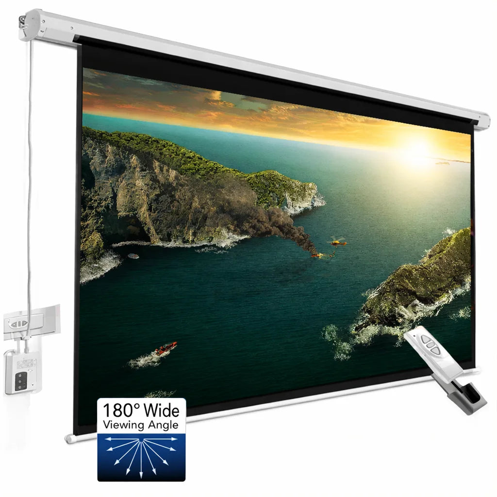 Optiview Screens Electric Projector Screen 8x10