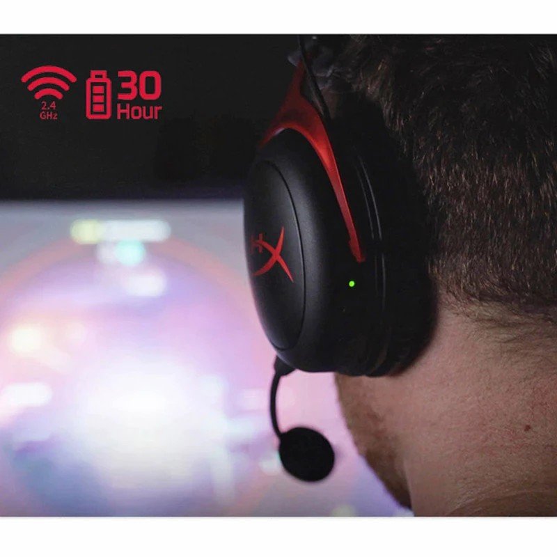 HyperX Cloud 2 Wireless Gaming Headset With HiFi DTS-X Sound Microphone Gaming Headphone For PC PS4 PS5 OPEN BOX