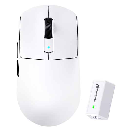 ATTACK SHARK R6 Ultralight 39g Wireless 8K PAW3950MAX Gaming Mouse