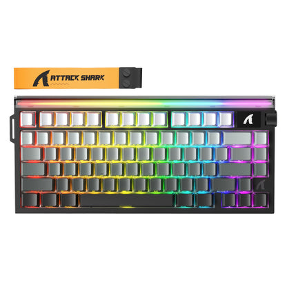 ATTACK SHARK R85 HE Rapid Trigger Keyboard Magnetic Switch with Custom Lightbox