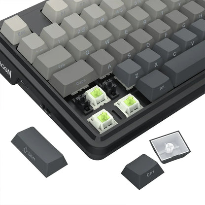 Redragon Antonium K743 PRO 3-Modes Side Printed PBT Keycaps Keyboard