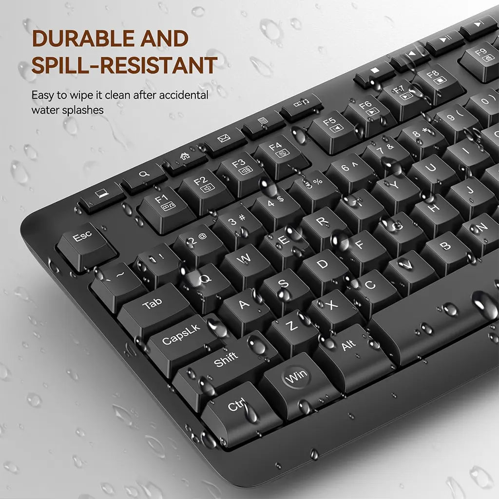 Redragon BS-7367B Wireless Keyboard and Mouse Office 2-in-1 Combo