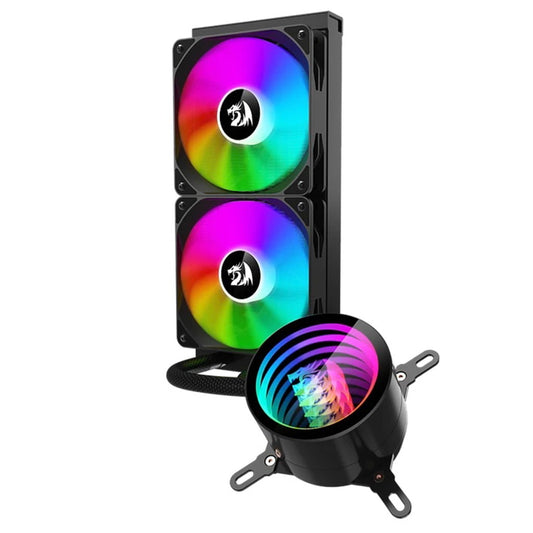 Redragon CCW-3011 black ARGB Dual 120mm Fans Liquid CPU Cooler