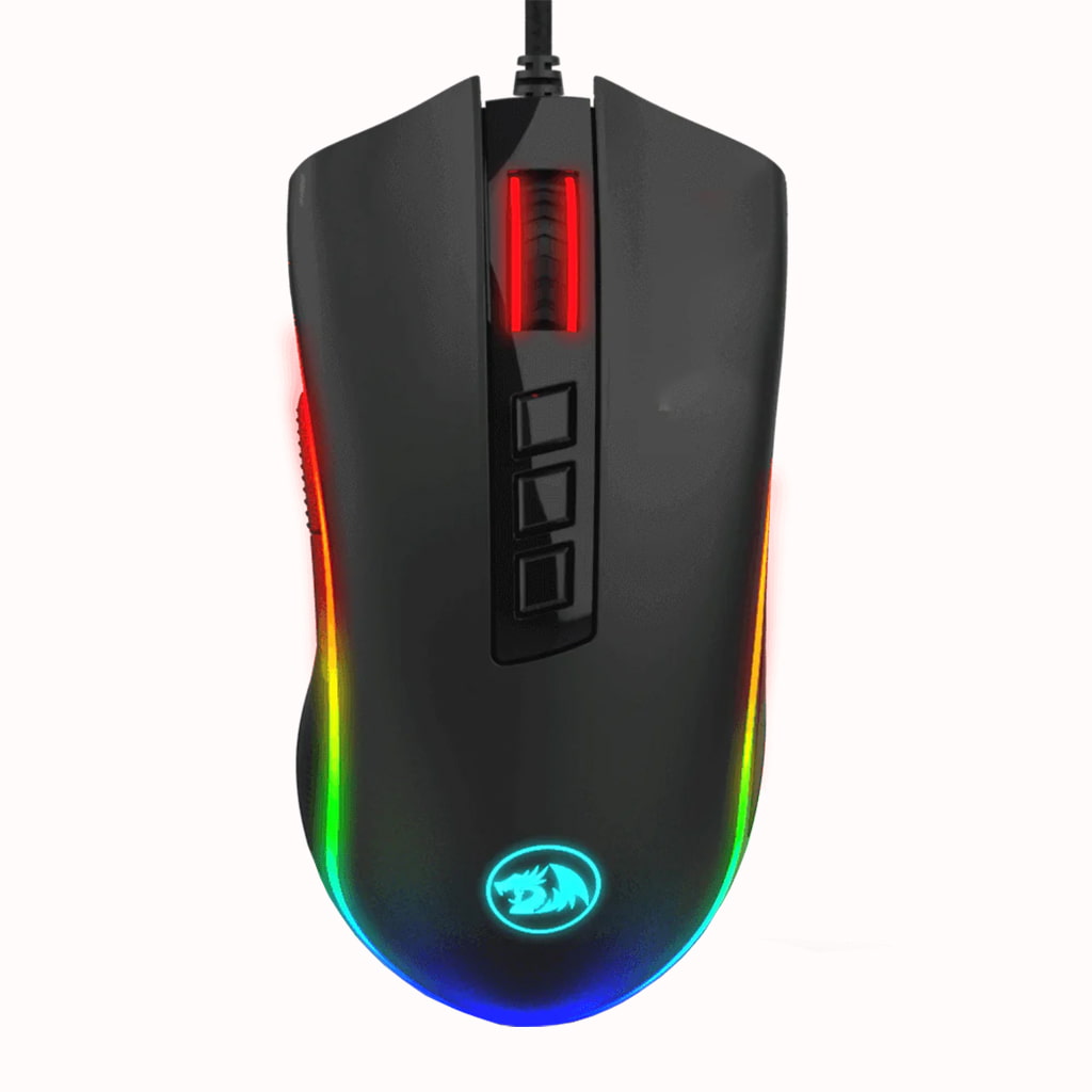 Redragon M711 Cobra Chroma Black 7 Programable Button Wired Gaming Mouse