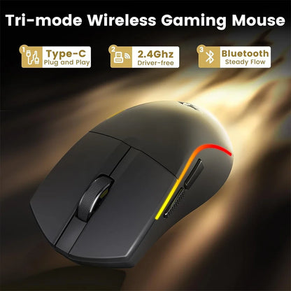 Redragon M816 PRO Deicide tri-mode 26K DPI RGB Gaming Mouse