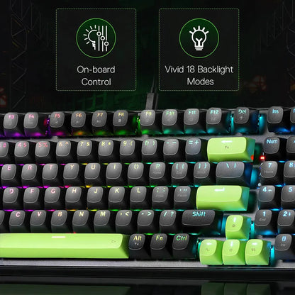 Redragon K740 Dharma Wired Mechanical Keyboard with Linear Dragon Chant Switch