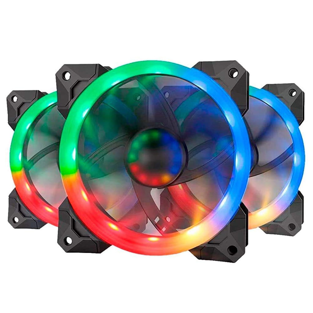 Redragon GC F008 Computer Case 3×120mm PC Cooling Fan