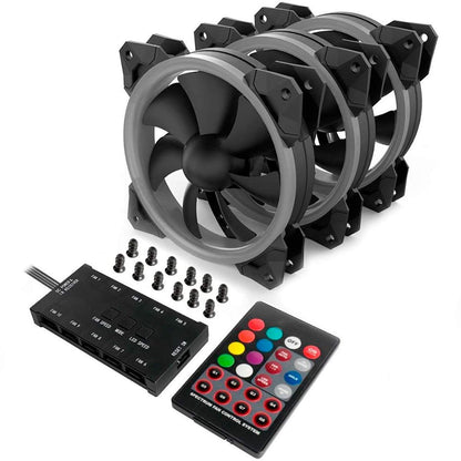 Redragon GC F008 Computer Case 3×120mm PC Cooling Fan