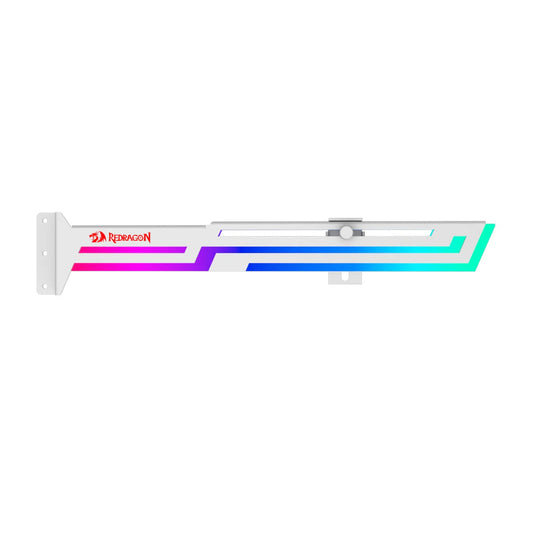 Redragon GCP03 White ARGB GPU Support Bracket
