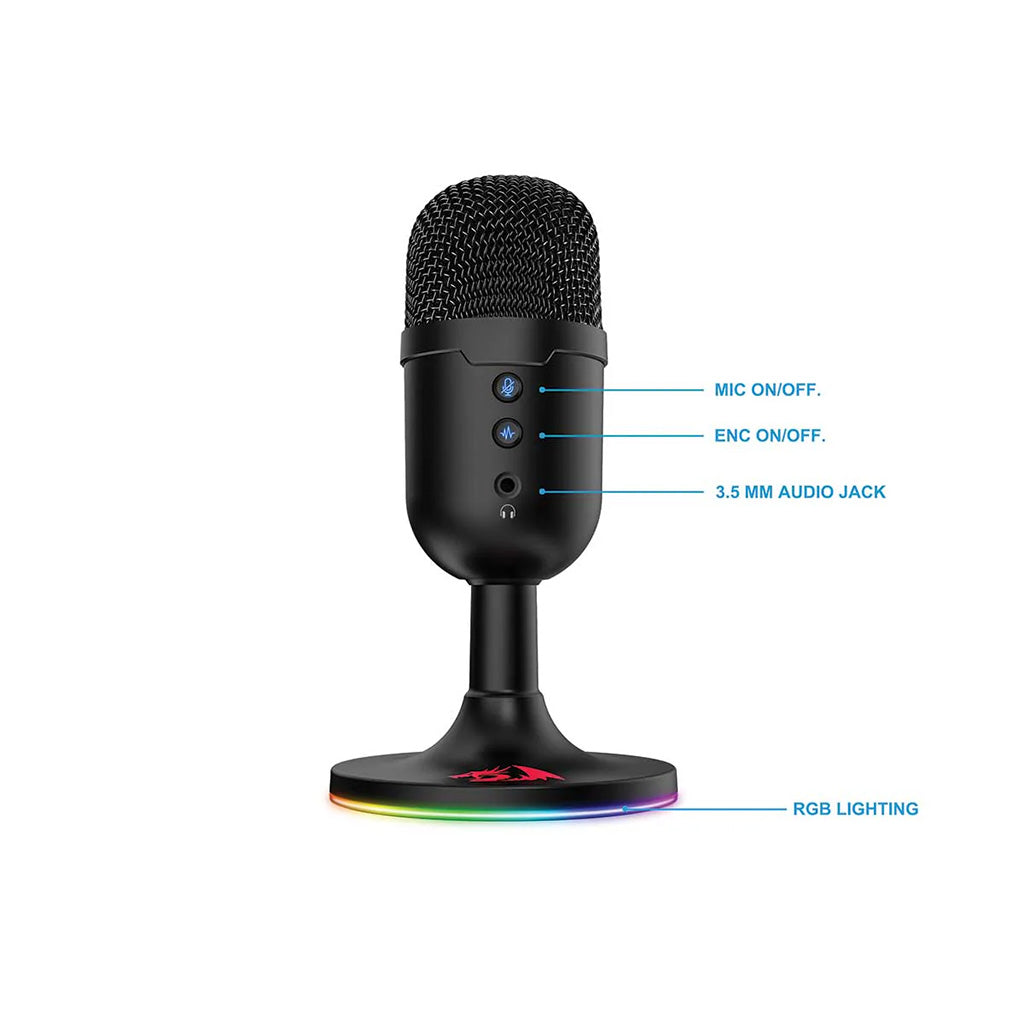 Redragon GM-303 Pulsar 360° Omnidirectional Steaming Microphone