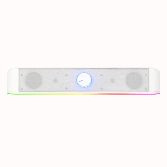 Redragon GS560 Adiemus White Dual 4W drivers Gaming Soundbar
