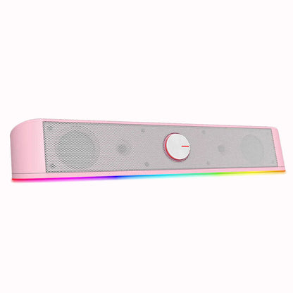 Redragon GS560 Adiemus White Dual 4W drivers Gaming Soundbar