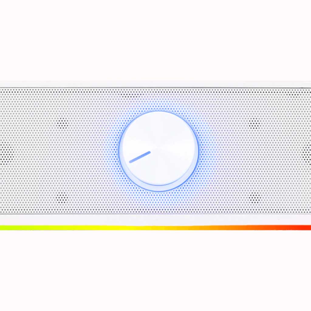 Redragon GS560 Adiemus White Dual 4W drivers Gaming Soundbar