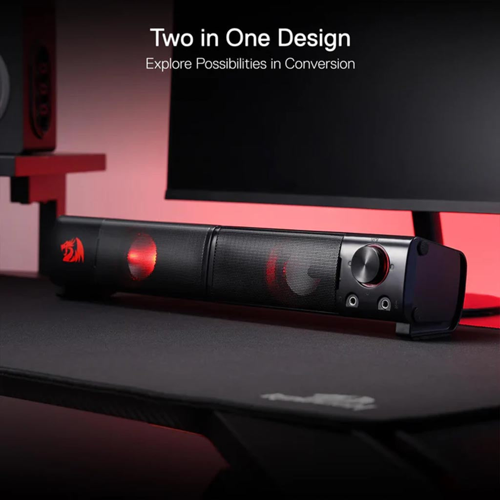 Redragon GS550 Orpheus 2.0 Channel Stereo Gaming Soundbar