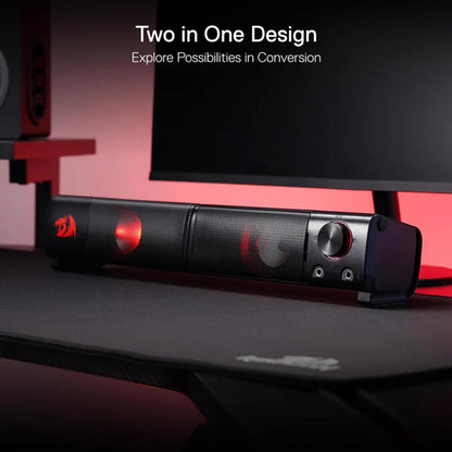 Redragon GS550 Orpheus 2.0 Channel Stereo Gaming Soundbar