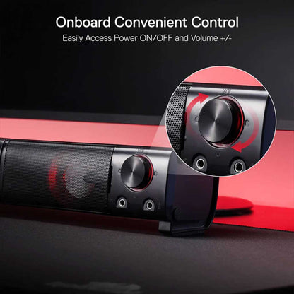 Redragon GS550 Orpheus 2.0 Channel Stereo Gaming Soundbar