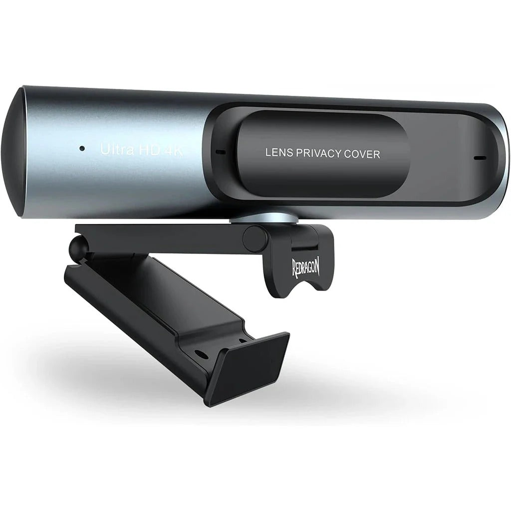 Redragon GW911 CYBERLENS 4K Ultra HD Noise-Cancelling Privacy Cover Webcam