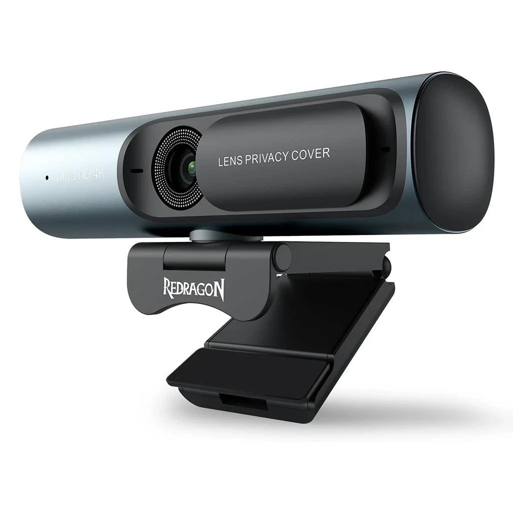 Redragon Cyberlens GW911 4K Ultra HD Privacy Shutter PC Webcam