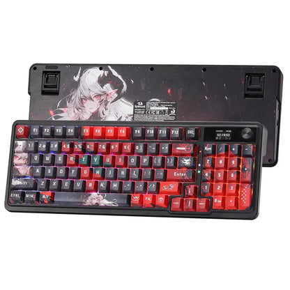 Redragon K719 PRO Wireless Gasket Hype Screen Anime Keyboard
