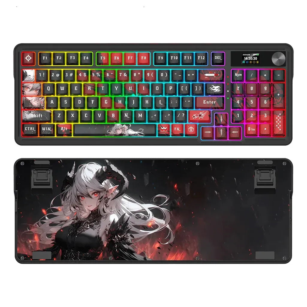 Redragon K719 PRO Wireless Gasket Hype Screen Anime Keyboard