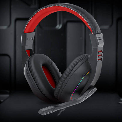 Redragon H120 ARES RGB Foldable Mic Wired Gaming Headset