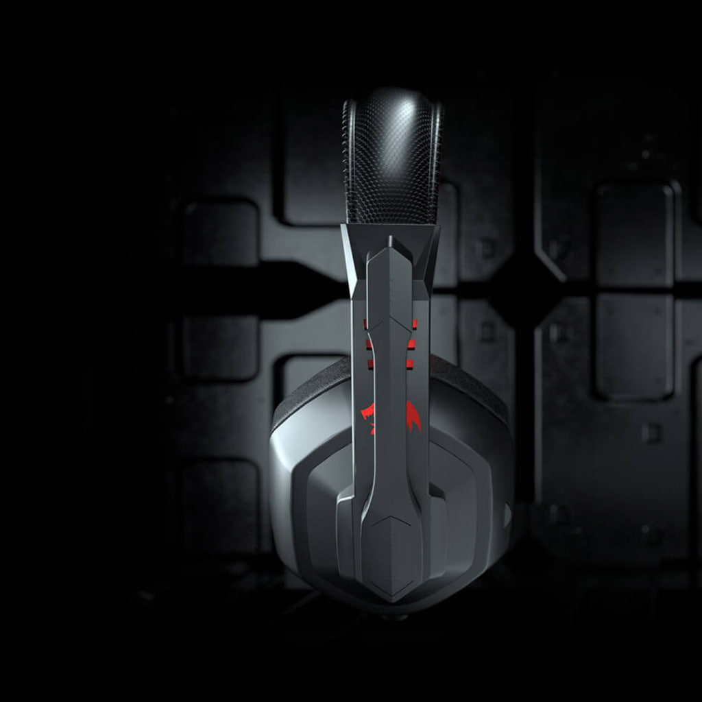 Redragon H120 Ares Noise cancelling Foldable Mic Gaming Headset