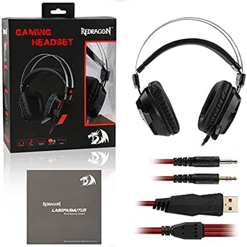 Redragon H201 Lagopasmutus 7.1 Sorround Sound Gaming Headphone
