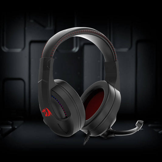 Redragon H211 Black Noise-Canceling Wired Gaming Headset