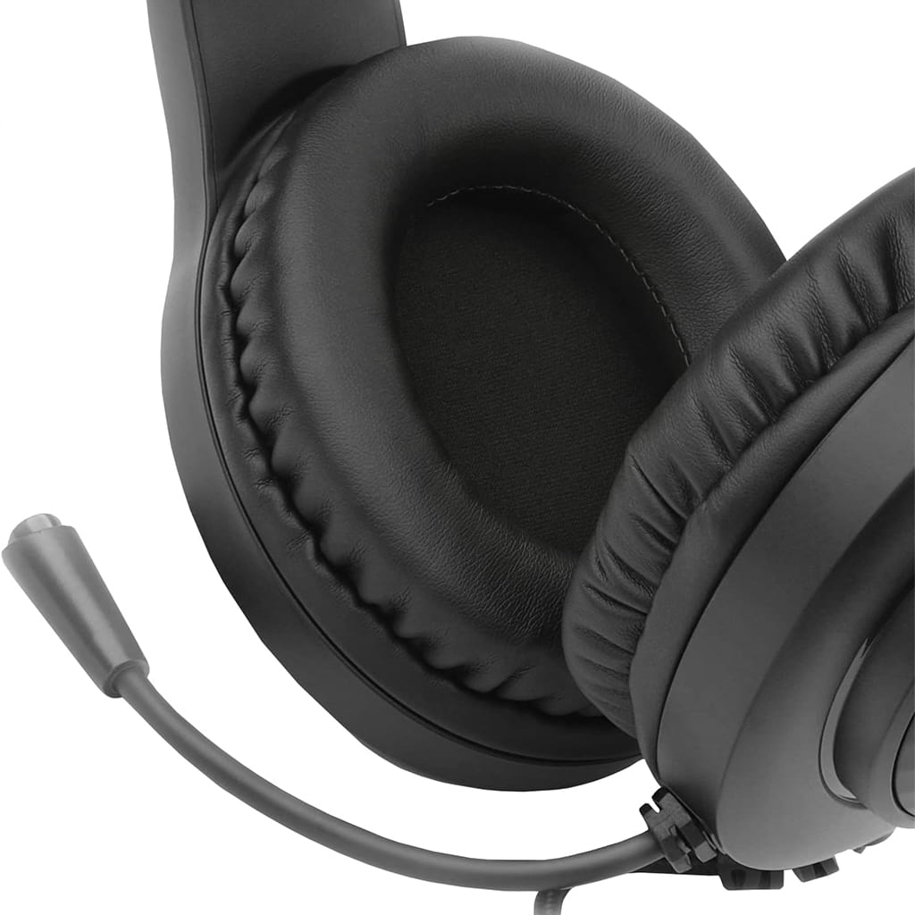 Redragon H260 Black Hylas RGB 360 rotating Mic USB Wired Headset