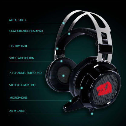 Redragon H301 Siren 2 7.1 Surround Gaming Headset