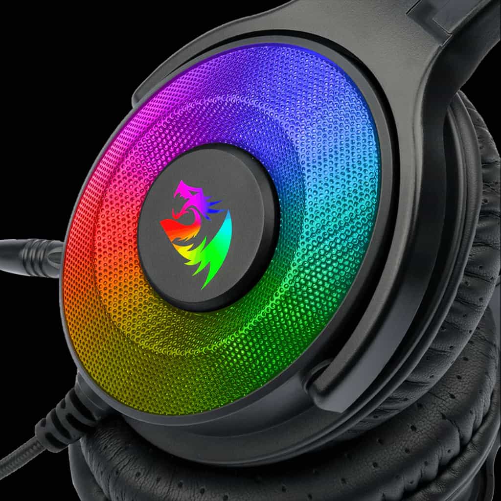 Redragon H350 Black Pandora RGB USB Wired Stereo Sound Gaming Headset