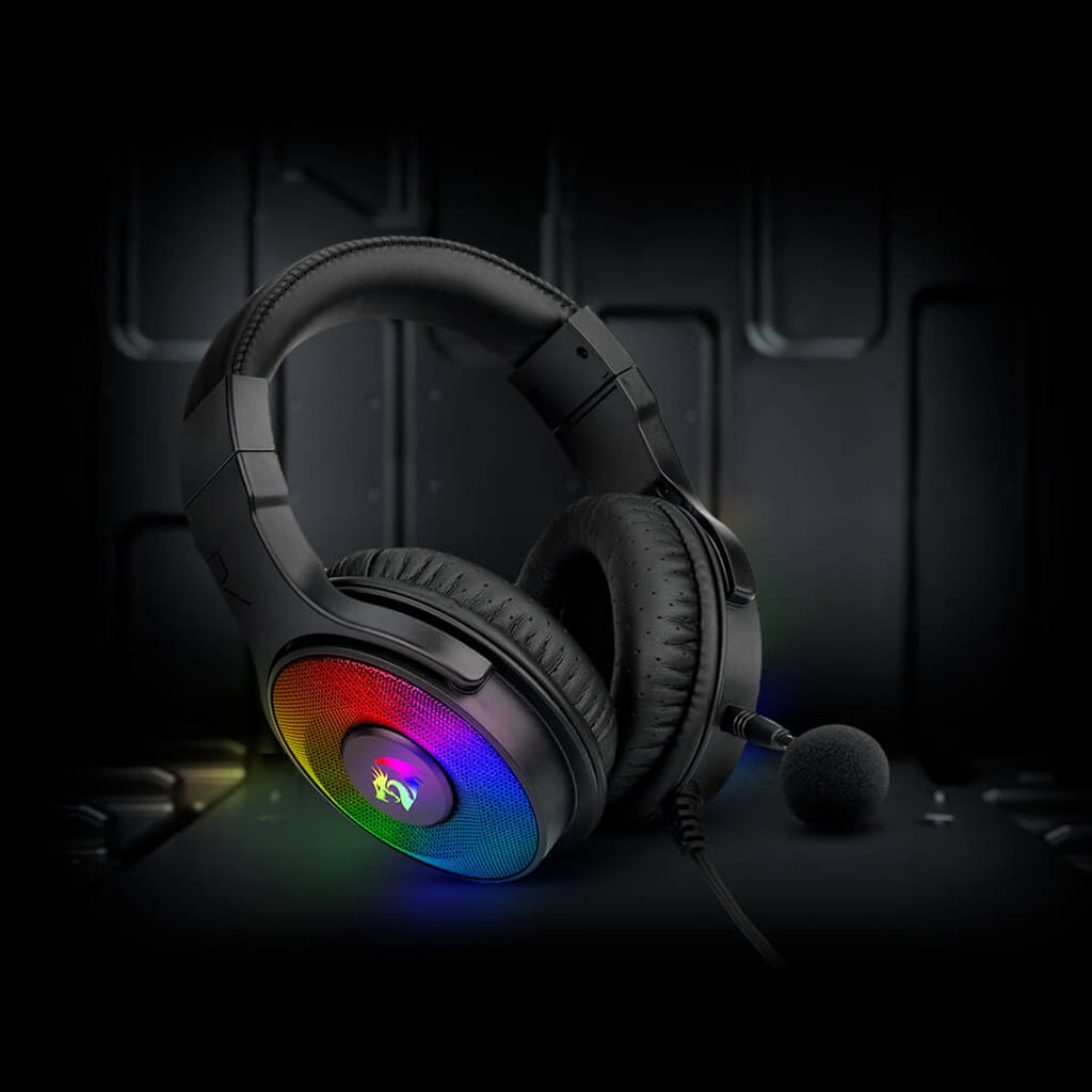 Redragon H350 Black Pandora RGB USB Wired Stereo Sound Gaming Headset