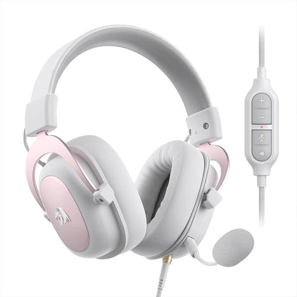 Redragon H510 White 7.1 Surround Sound Wired Headset