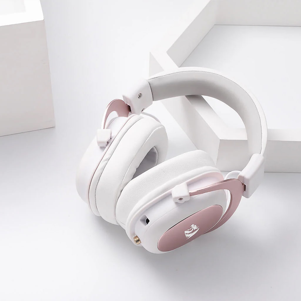 Redragon H510 White 7.1 Surround Sound Wired Headset