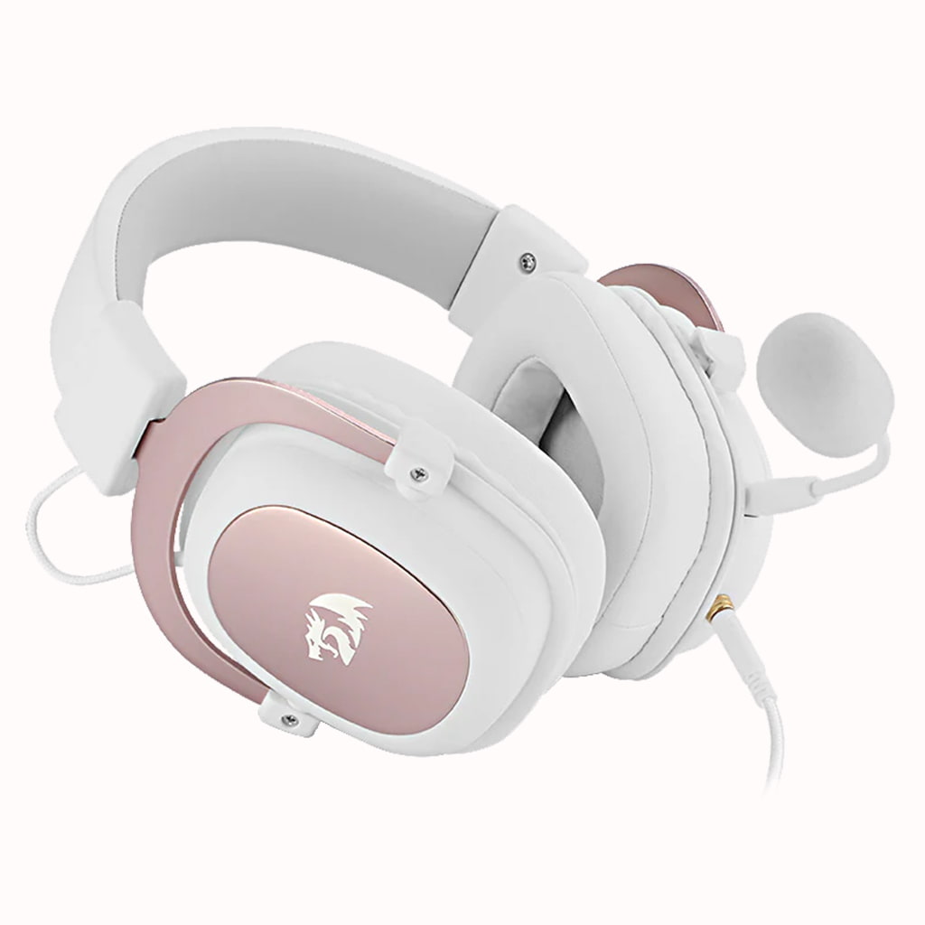 Redragon H510 White 7.1 Surround Sound Wired Headset