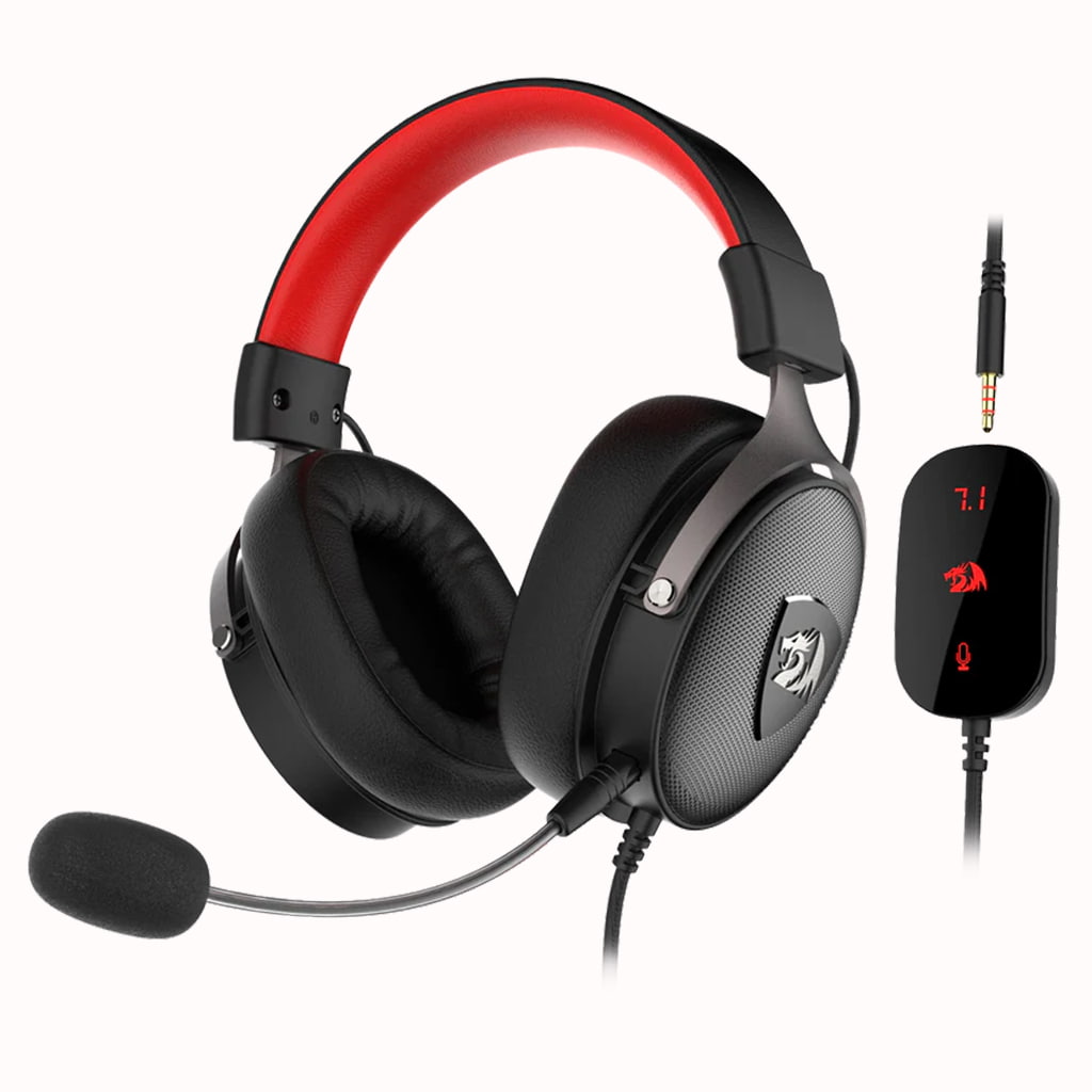 Redragon H520 Icon 7.1 Surround Sound With Detachable Mic Headset
