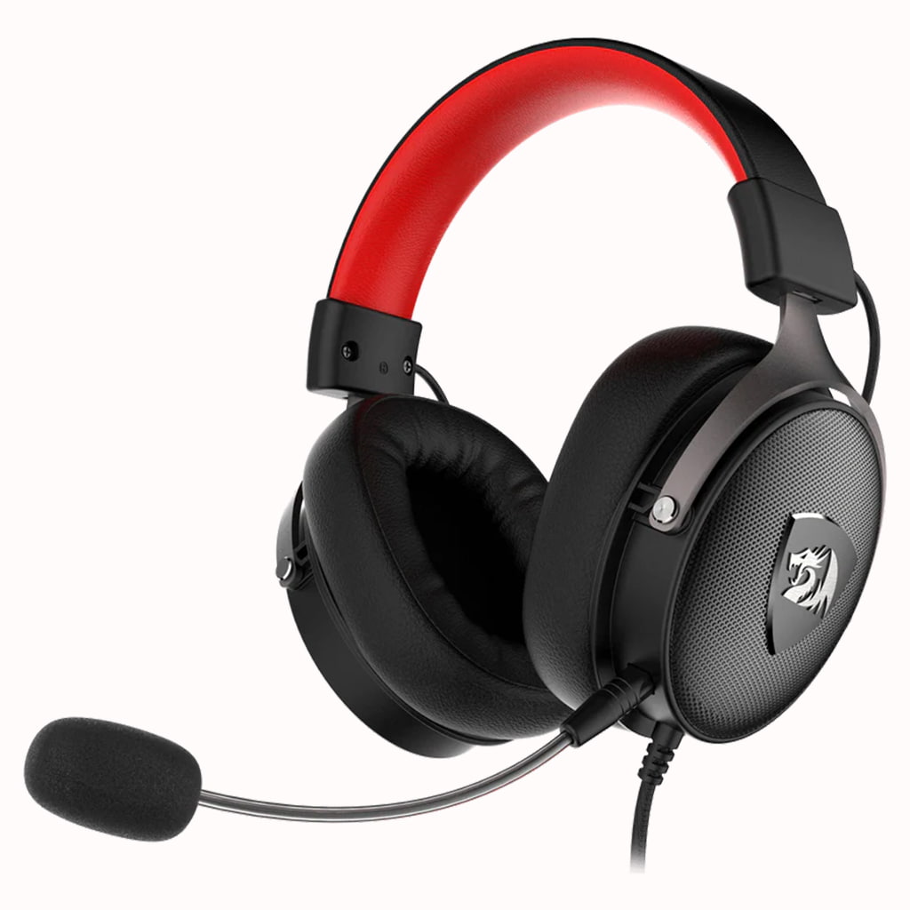 Redragon H520 Icon 7.1 Surround Sound With Detachable Mic Headset