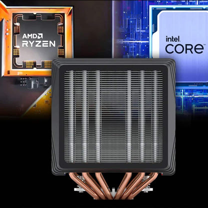 Redragon CC-2188 Hodur 120mm PWM Fans With 6 Heat pipes