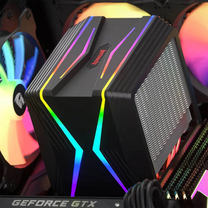 Redragon CC-2188 Hodur 120mm PWM Fans With 6 Heat pipes