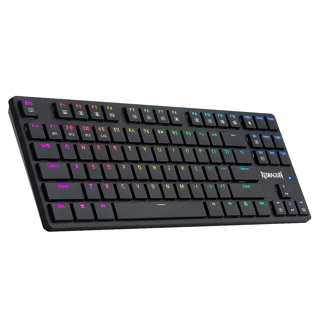 Redragon K539 Anubis RGB Wirless 80% Keyboard With Brown Switches