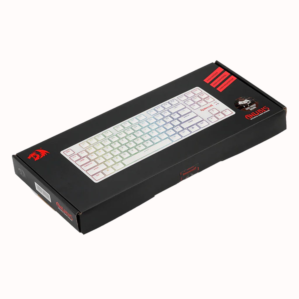 Redragon K539W Anubis RBG Tri-Mode Low-Profile Mechanical Keyboard