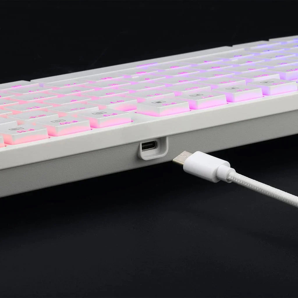 Redragon K539W Anubis RBG Tri-Mode Low-Profile Mechanical Keyboard